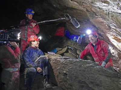 Interview in der Schrattenhöhle, 2017
