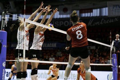 Volley-Masters Montreux (Mai 19). Foto: cev