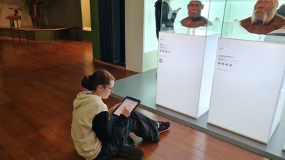 Besuch des Naturhistorischen Museums zum Thema Evolution