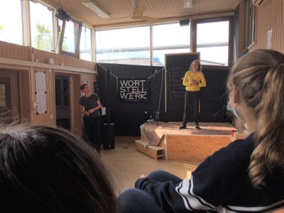 Workshopbesuch im Wortstellwerk