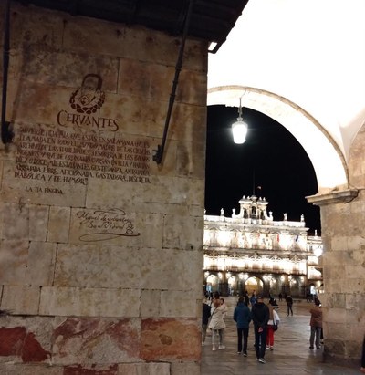 Cervantes en Salamanca